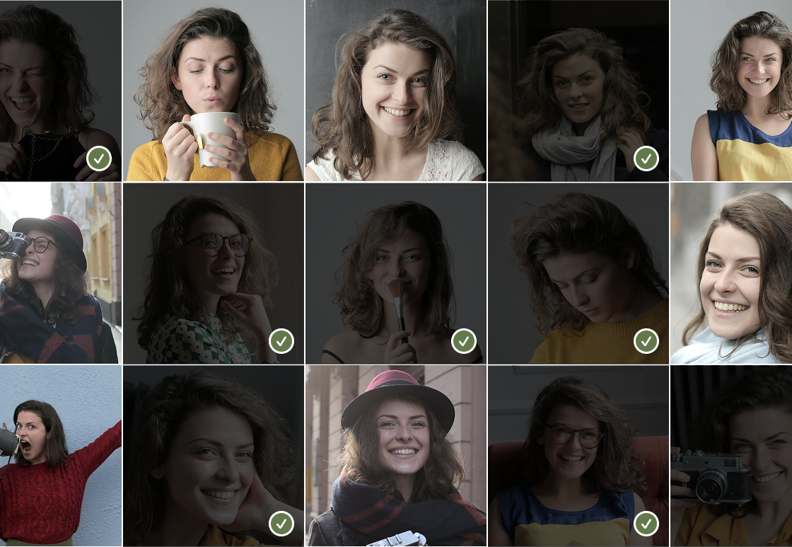 Keeper dating photo testing upload screen where users add profile photos to rate